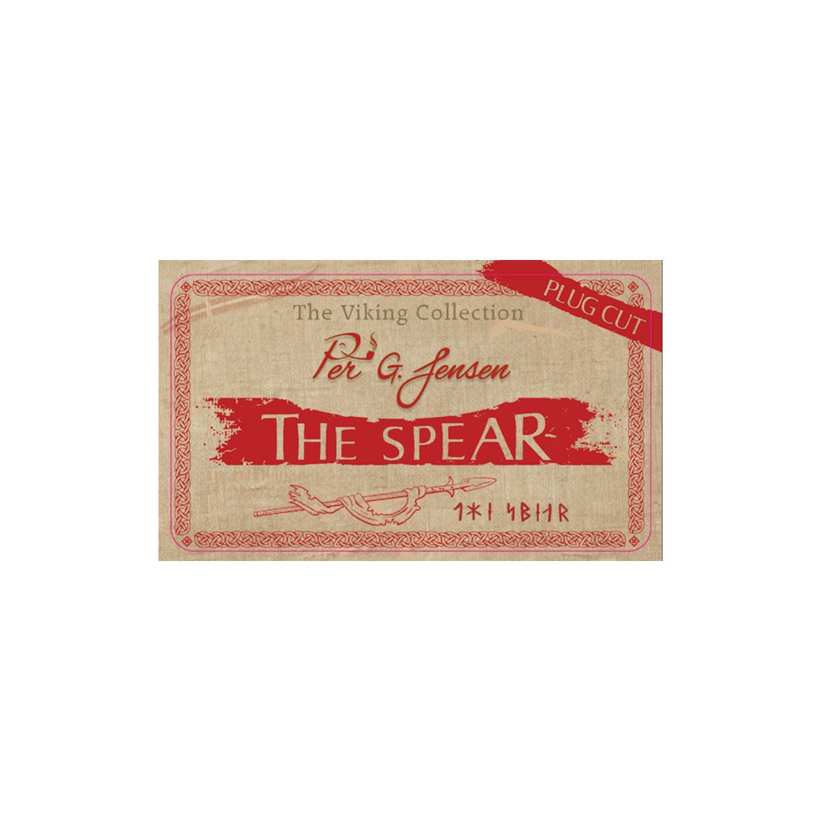Per G. Jensen - Viking Collection, The Spear Plug Cut pipe tobacco 250 gram bag