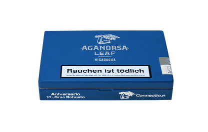 Aganorsa Leaf - Nicaragua Anniversario Gran Robusto Connecticut 10 stick box
