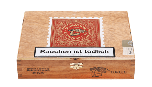 Aganorsa Leaf - 签名版 Corojo Toro 6 x 52 20 棒盒