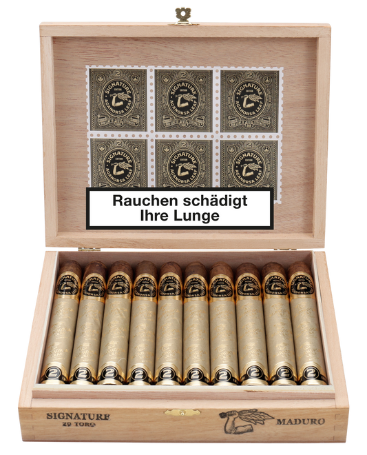 Aganorsa Leaf - Signature Edition Maduro Toro 6 x 52 20 stick box
