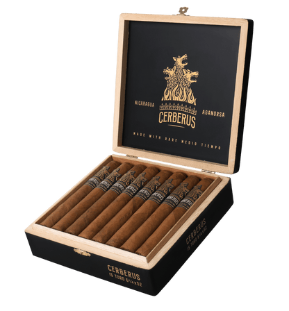 Aganorsa Cerberus - Nicaragua Rare Medio Tiempo Robust 5x54 15 stick box