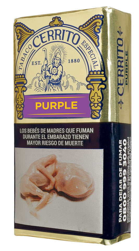 Cerrito - 紫色特级 40 克铝箔包