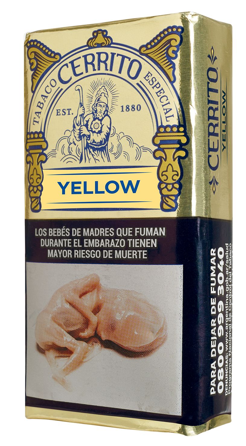Cerrito - 黄色特级 40 克铝箔包装