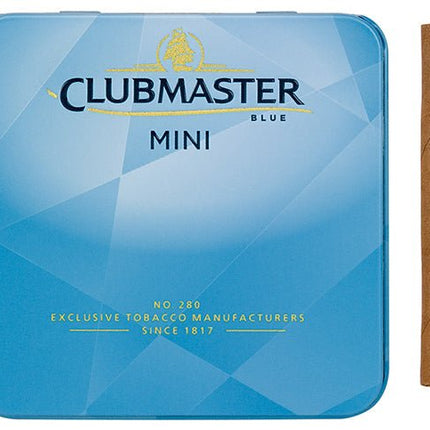 Clubmaster - Mini Blue Cigarillo 20 stick tin