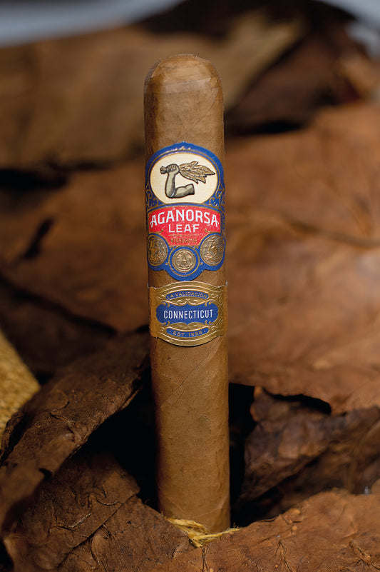 Aganorsa Leaf - Nicaragua La Validacion Connecticut Gran Robusto 5 x 54 15 stick box