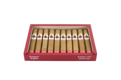Lampert - 1675 Edicion Rojo Robusto 5 x 50 10 stick box