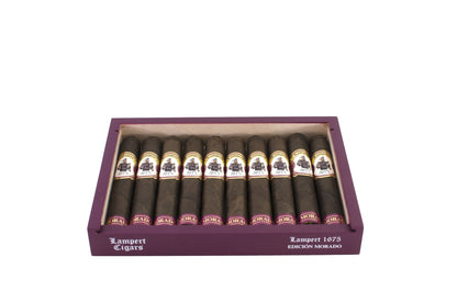 Lampert - 1675 Edicion Morado Robusto 5 x 50 10 stick box