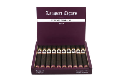 Lampert - 1675 Edicion Morado Toro 6 x 52 10 stick box