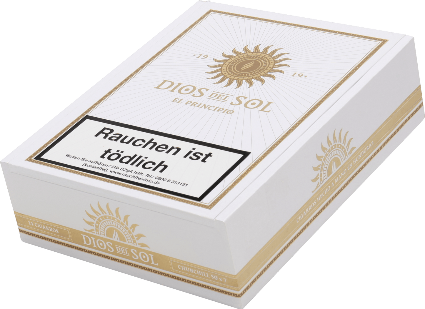 Dios Del Sol - El Principio Churchill 50 x 7 14 stick