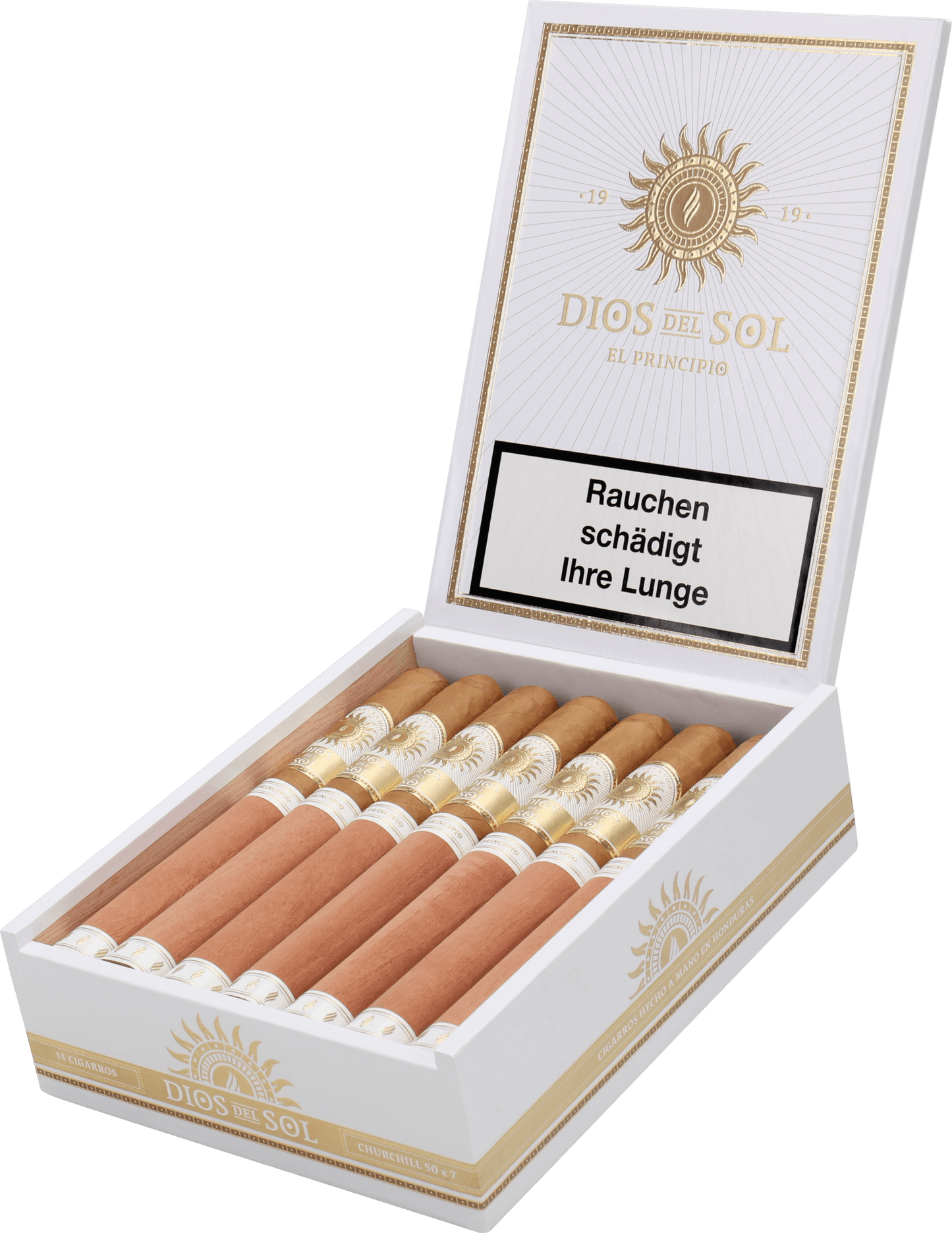 Dios Del Sol - El Principio Churchill 50 x 7 14 stick