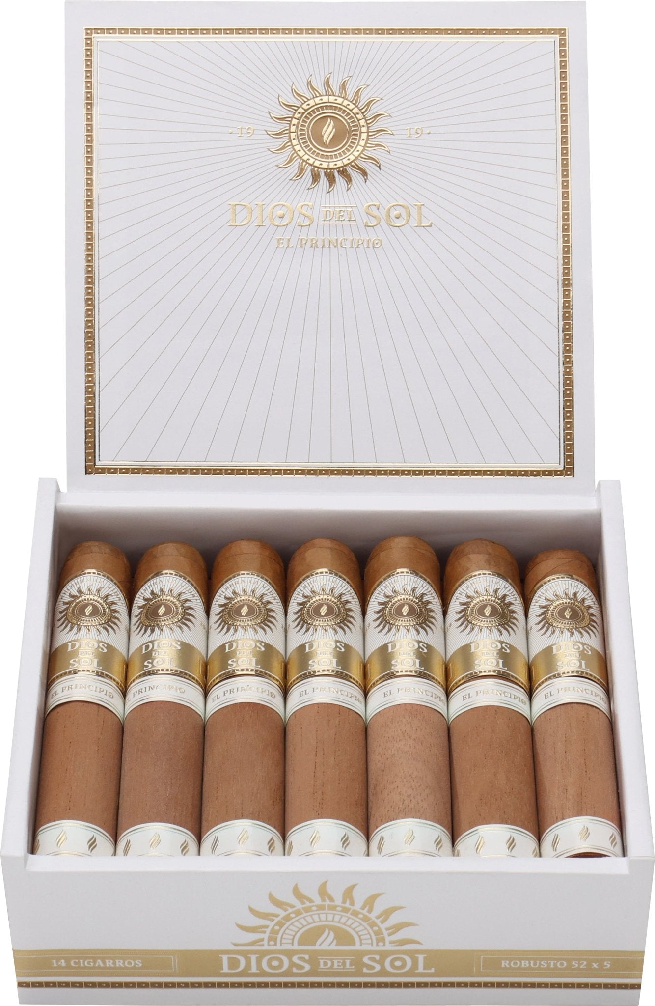 Dios Del Sol - El Principio Robusto 52x5 14 stick box