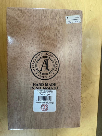 AJ Fernandez - Enclave Figurado 康涅狄格州 Edicion Internacional 6 1/2 x 52 20 棒