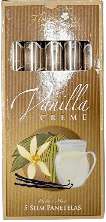 Flor de Filipinas - Vanilla Creme SLIM Panatelas 100% Tobacco Hand Rolled 5 stick