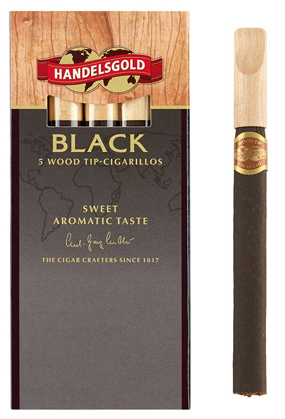 Handelsgold - Wood Tip Black 5's