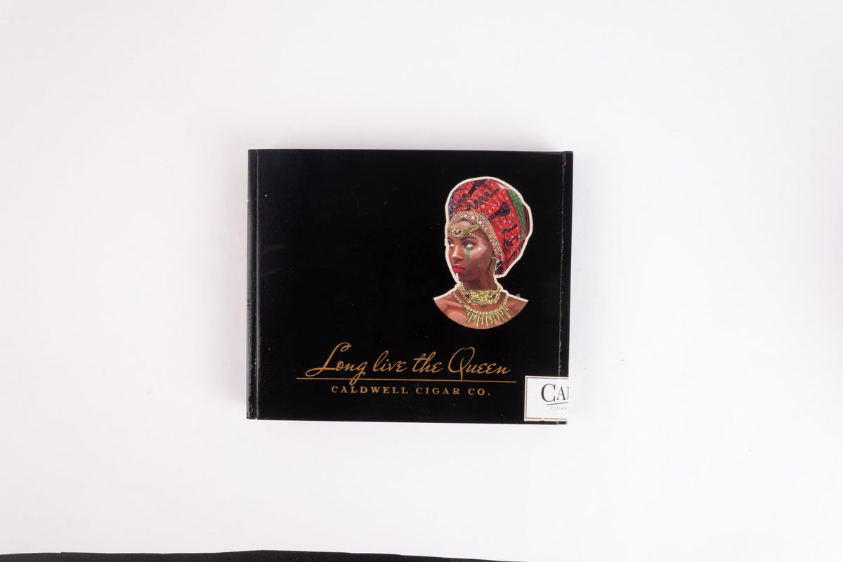 Caldwell - Long Live  The Queen Queen's Crest Maduro Corona 46 x 5 1/2 10 stick box
