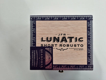 Aganorsa Leaf - JFR Lunatic, Short Robusto 4 3/4 x 52 28 stick box