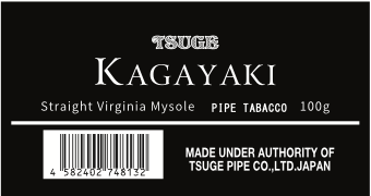 Tsuge - Kagayaki Straight Virginia Mysole Pipe Tobacco 100 gram