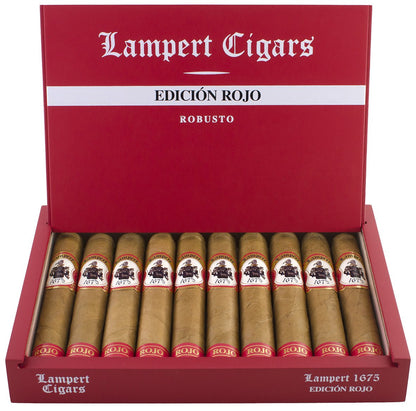 Lampert - 1675 Edicion Rojo Robusto 5 x 50 10 stick box