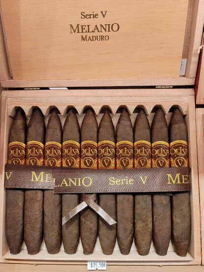 Oliva - Serie V Melanio Maduro Figurado 6 1/2 x 52 10 stick