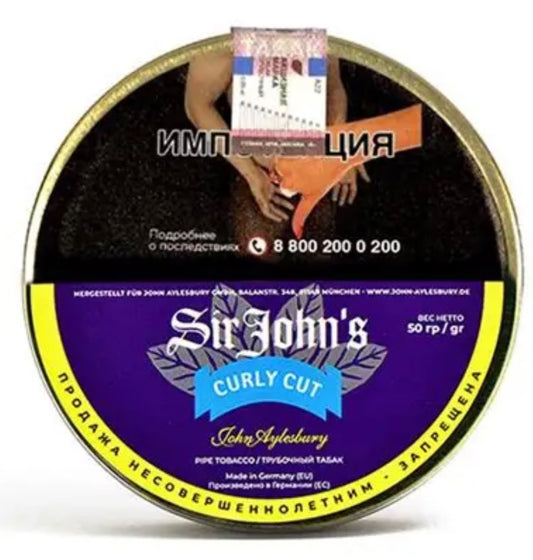 John Aylesbury - Sir John's Curly Cut 50 gram tin