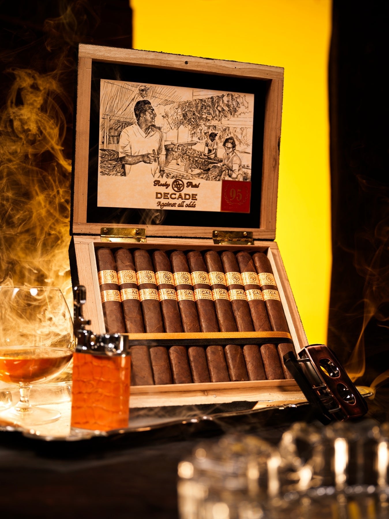 Rocky Patel - Decade Toro 6 1/2 x 52 20 stick box