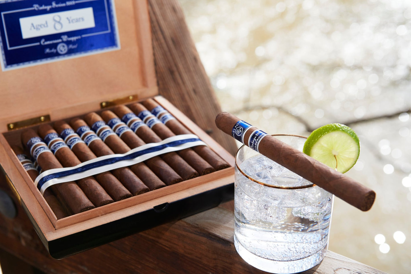 Rocky Patel - Vintage Series 2003 Aged 8 Years Cameroon Wrapper Toro 6 1/2 x 52 20 stick box
