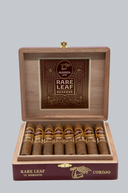 Aganorsa Leaf - Nicaragua Rare Leaf Reserve Corona Robusto 15 stick box