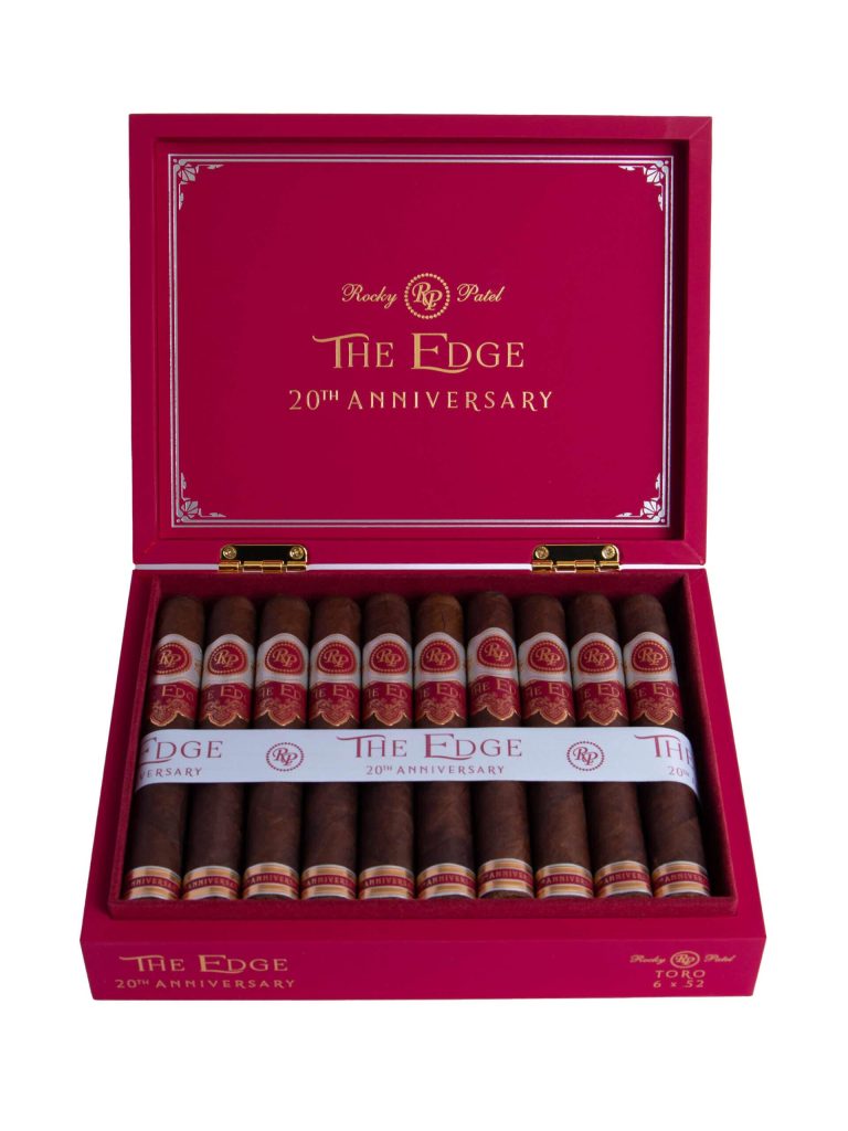 Rocky Patel - The Edge 20th Anniversary Toro 6 x 52 20 stick box