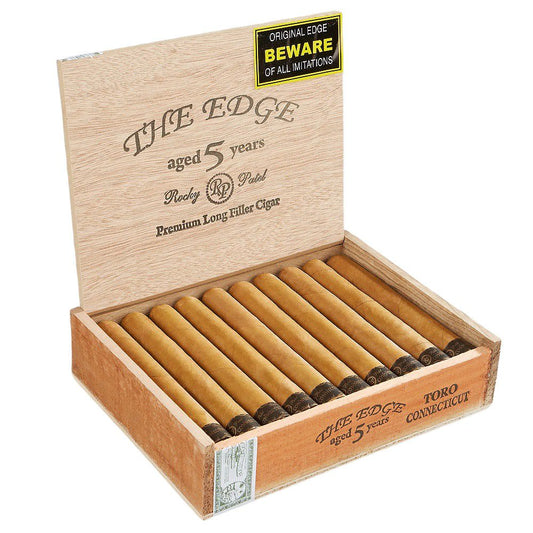 Rocky Patel - The Edge Aged 5 Years Connecticut Toro 6 x 52 20 stick box
