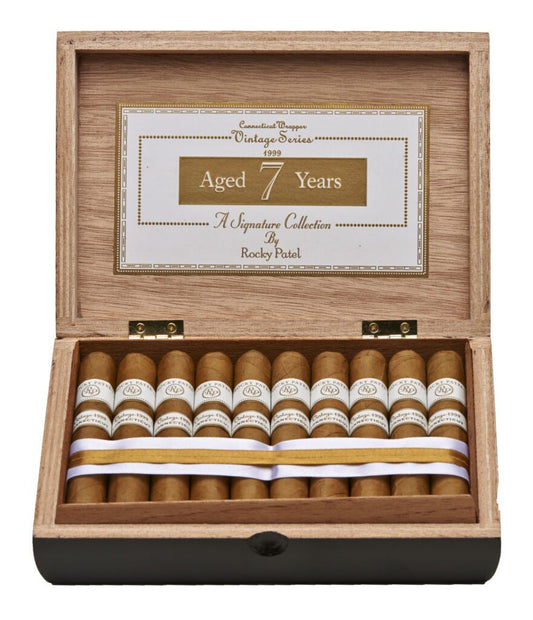 Rocky Patel - Vintage Series 1999 Aged 7 Years Signature Collection Robusto 5 1/2 x 50 20 stick box