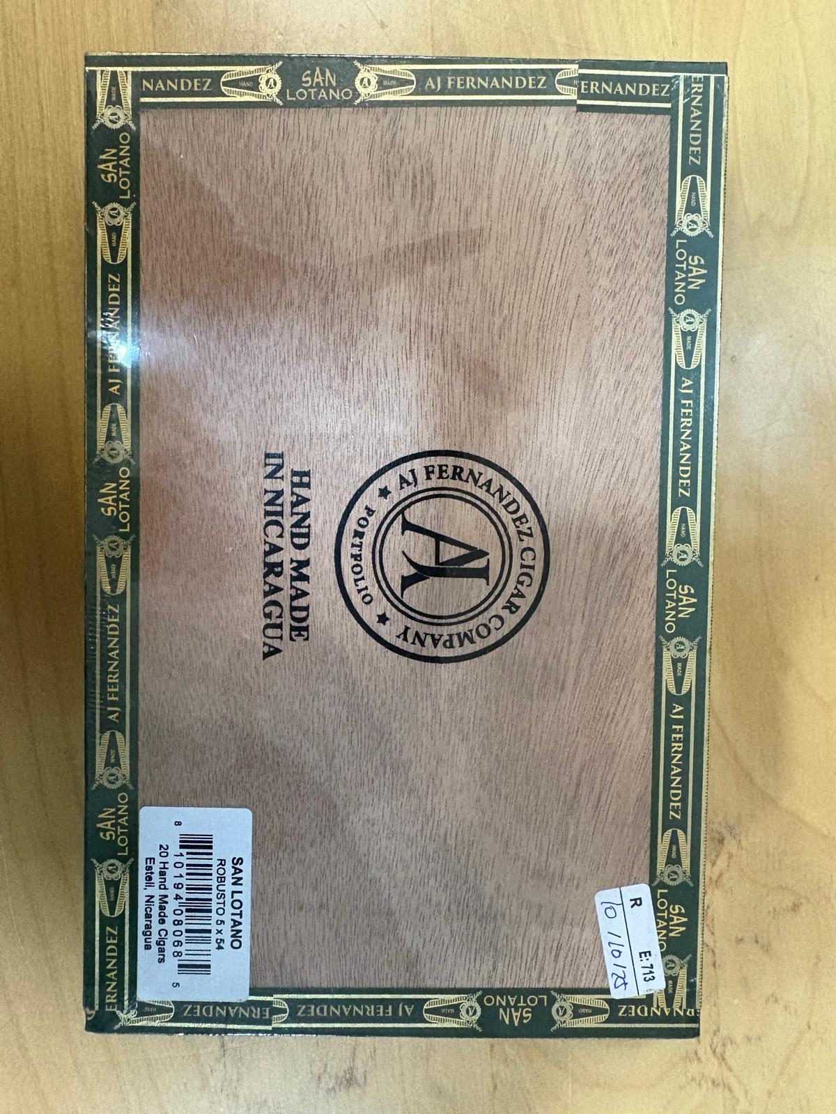 AJ Fernandez - San Lotano Robusto 5 x 54 20 Stick