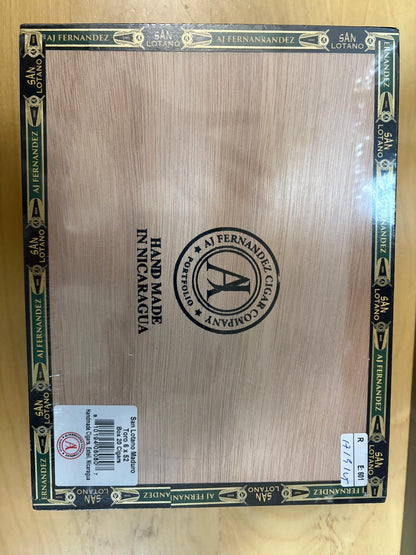 AJ Fernandez - San Lotano Maduro Toro 6 x 52 20 stick