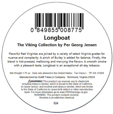Per G. Jensen -Viking Collection，Longboat 50克锡