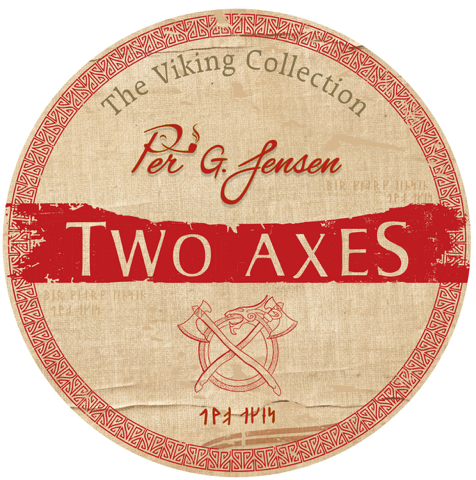 Per G. Jensen - Viking Collection, Two Axes 50 gram tin