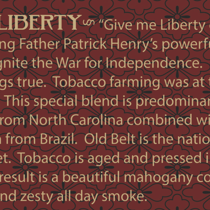 Sutliff  - Seatle Pipe Club Give Me Liberty Signature Series 113.4 gram box