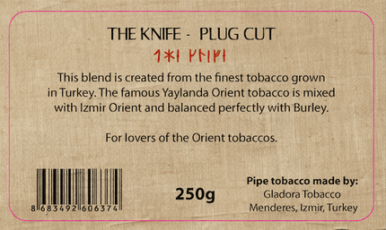 Per G. Jensen - Viking Collection, The Knife plug cut 250 gram bag