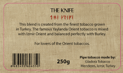 Per G. Jensen - Viking Collection, The Knife pipe tobacco 250 gram bag