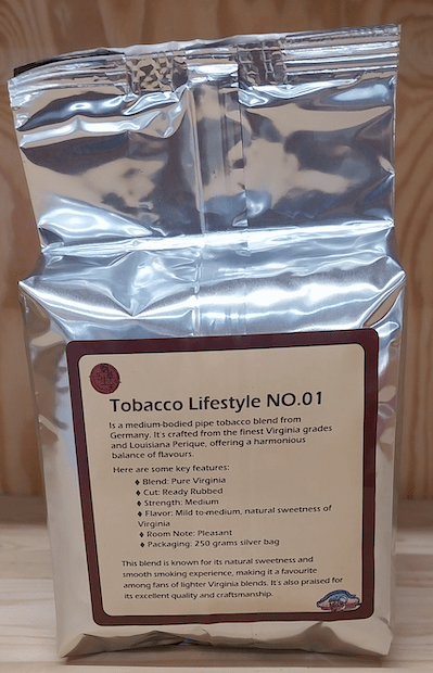 Tobacco Lifestyle NO. 01 250 gram Bag