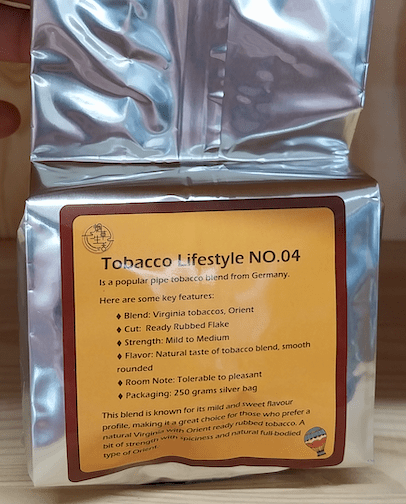 Tobacco Lifestyle NO. 04 250 gram bag