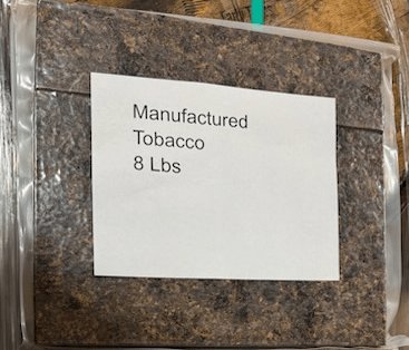 其他加工烟草 3628 克 <tc>砖状</tc>