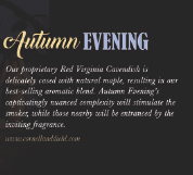 Cornell & Diehl - Autumn Evening 2 oz 56.7 gram tin