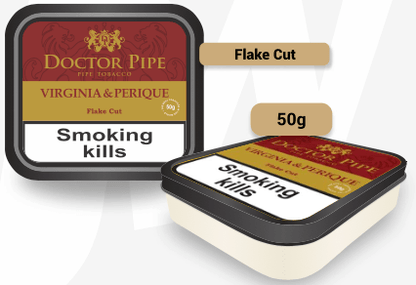 Doctor Pipe - Virginia & Perique Flake Cut 50 gram