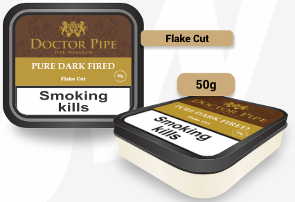 Doctor Pipe - Pure Dark Fired Flake Cut 50 gram