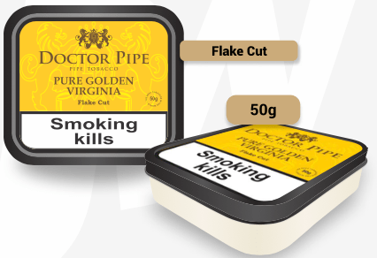 Doctor Pipe - Pure Golden Virginia Flake Cut 50 gram