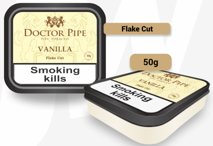 Doctor Pipe - Vanilla Flake Cut 50 gram