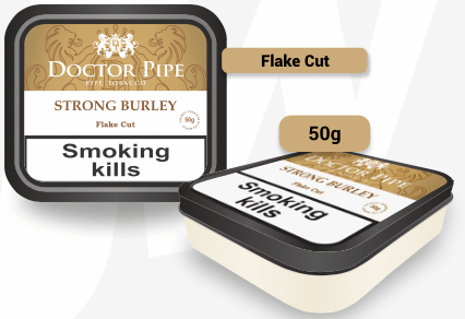 Doctor Pipe - Strong Burley Flake Cut 50 gram