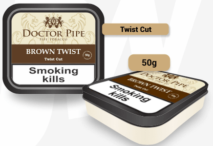 Doctor Pipe - Brown Twist (twist cut) 50 gram