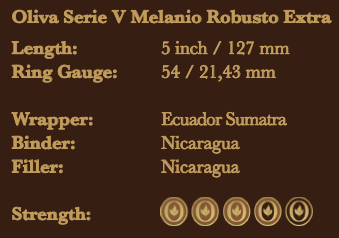 Oliva - Serie V Melanio Edicion Ano 2025 Robusto Extra 5 x 54 10 stick