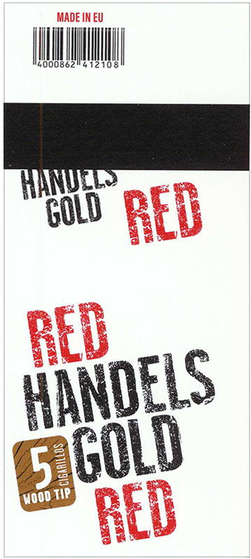 Handelsgold - Wood Tip Red 5's