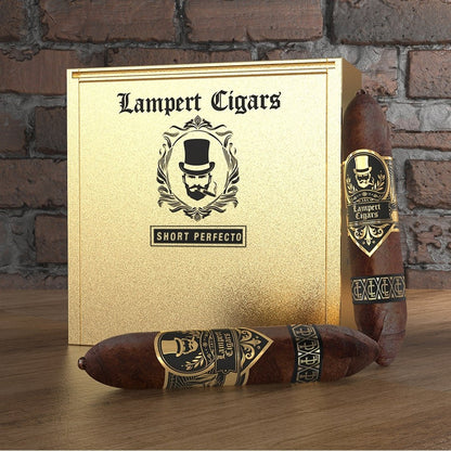 Lampert - Oro Line Small Batch Production Short Perfecto 4 1/2 x 62 10 stick box